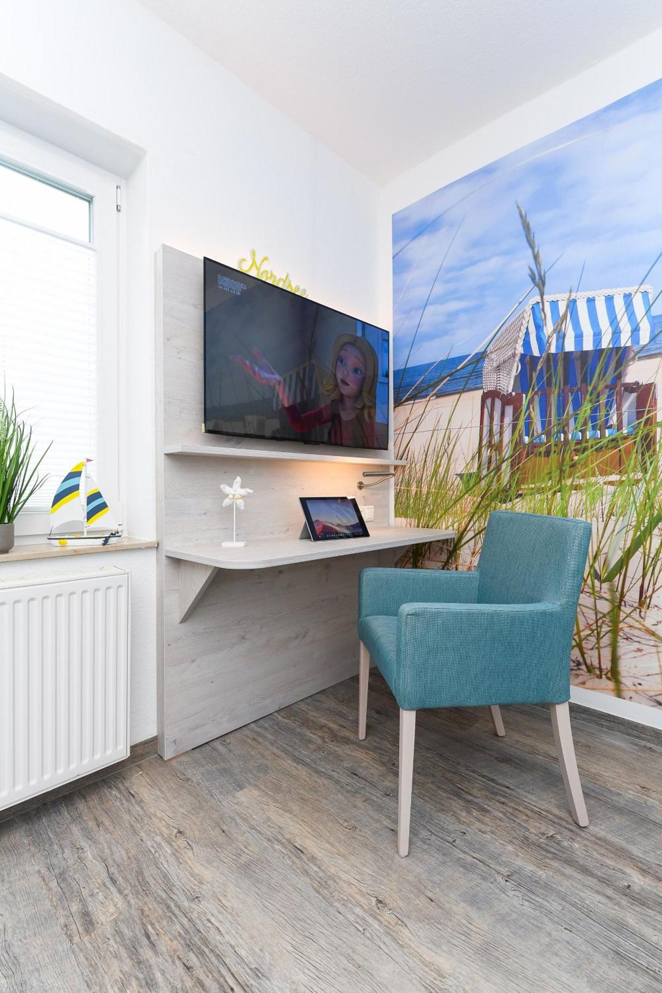 Ferienwohnungen Im Haus Strandkorb Bensersiel Dış mekan fotoğraf